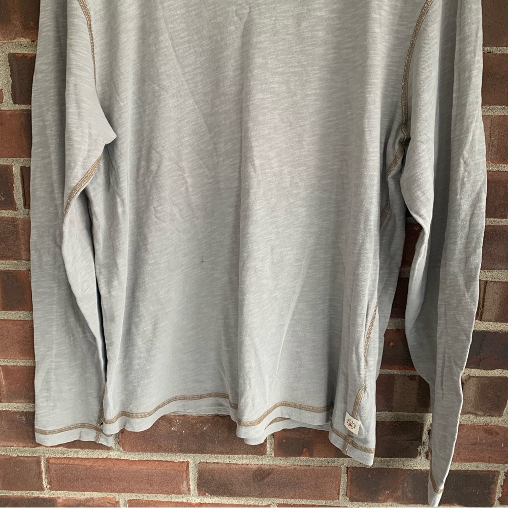 Agave Denim gray Long Sleeve Top Men’s US Medium Regular - Picture 2 of 12